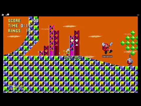 Classic Sonic Simulator V11.1 - Oil Gates Zone Act 1. [WIP] (By: @KaizyKirasume.)