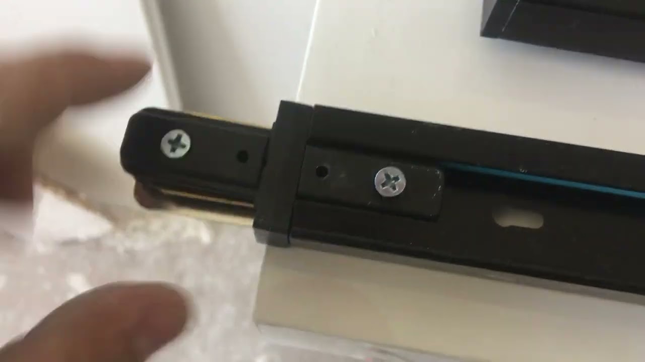 Como instalar iluminação tipo trilho part 1
