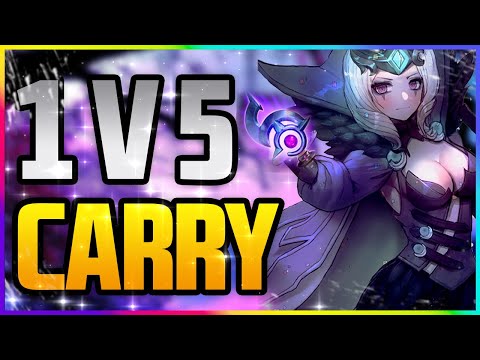 My Leblanc LITERALLY carries team fights and 1v5's the WHOLE GAME!