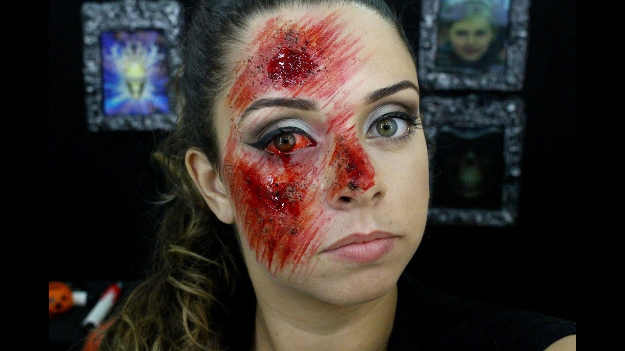ROSTO RALADO - TUTORIAL DE MAQUIAGEM ARTÍSTICA POR KAREN LIMA - VEDA 4