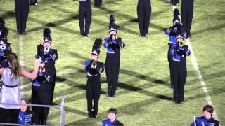 preview picture of video 'Enterprise Big Blue Band at Rehobeth High School Marching Band Festival/Competition'
