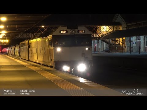 2017 11 22 - QUBE loaded grain - #9078 - G521 + S313