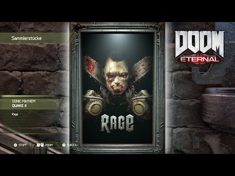 🎥 ⛤DOOM ETERNAL⛤QUAKE 2 - RAGE (♬SOUNDTRACK/SAMMLERSTÜCKE)