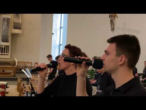 Perc Enseble 4K  in der Vinzenzkirche Untermarchtal - "Up Where we belong"