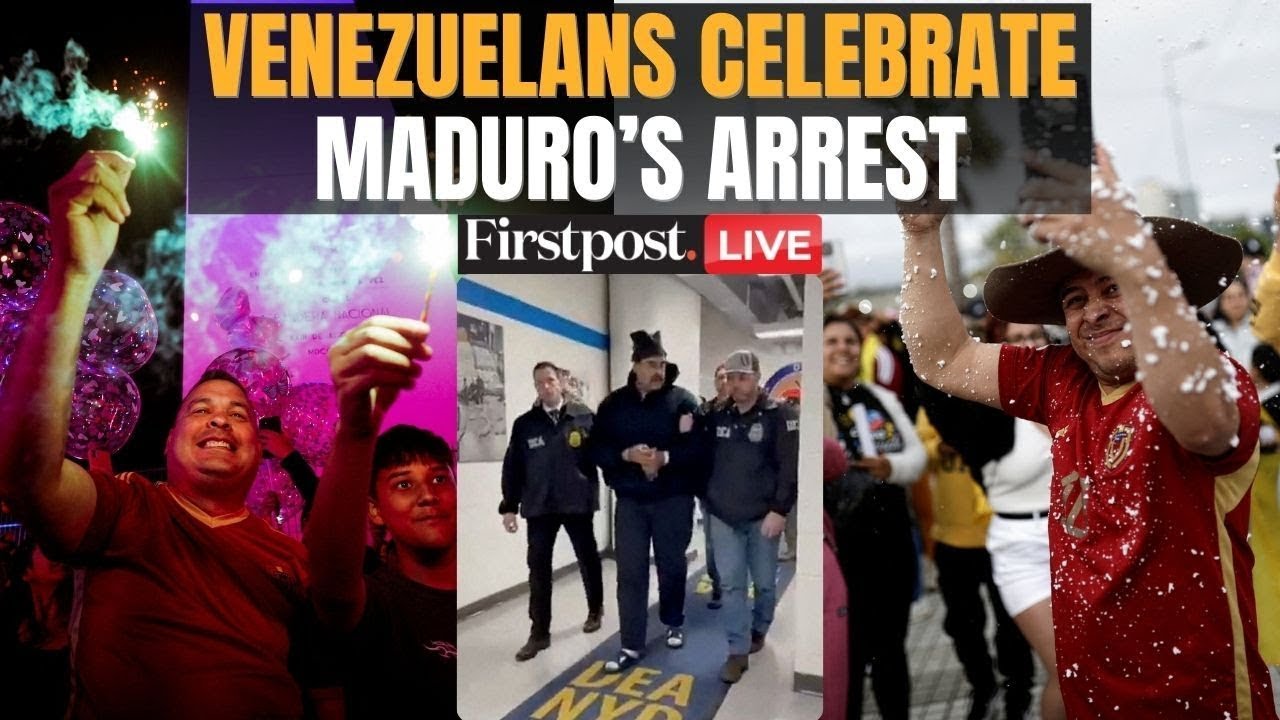 LIVE: Venezuelans Around the World Celebrate Maduro's Arrest | Trump Captures Maduro| Caracas