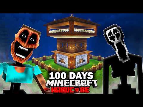 Surviving Minecraft's SCARIEST Horror Mods for 100 DAYS in Hardcore...