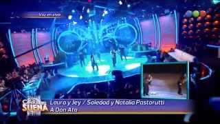 Laura Esquivel y Jey Mammon son Soledad y Natalia Pastorutti - Tu Cara Me Suena 2 (Gala 3)