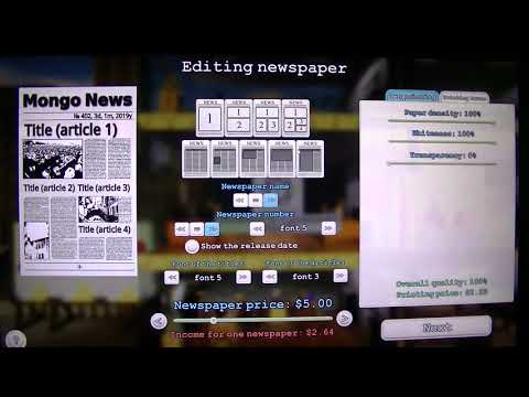 MongoTV_4013 - Mongo Games - Part 35 - News Tycoon - Mongo News