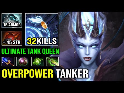 This HAPPEN When QOP is a Tanker | WTF 32 KILLS Insane Magic DPS Overpower Vs Pro Ember Dota 2
