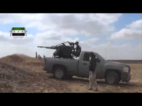 استهداف مقرات النظام من قبل لواء سرايا المرابطينفي في الشيخ سعد في محافظة درعا