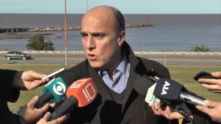 Rueda de Prensa intendente de Montevideo Daniel Martínez