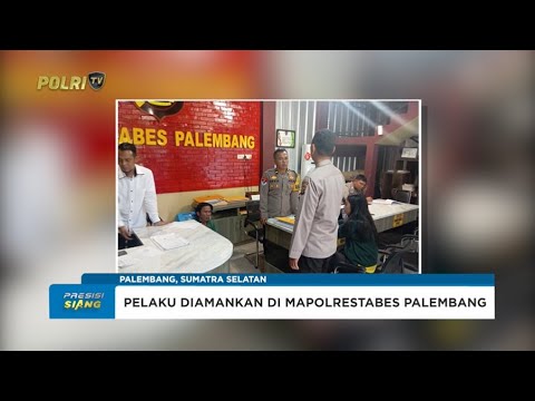 PERSONEL POLRESTABES PALEMBANG TANGKAP DAN AMANKAN PELAKU PENCURIAN