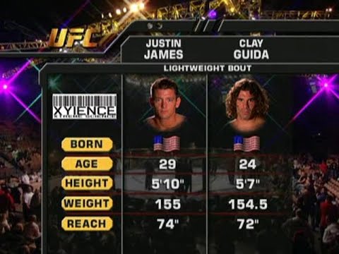 Clay Guida vs Justin James full fight