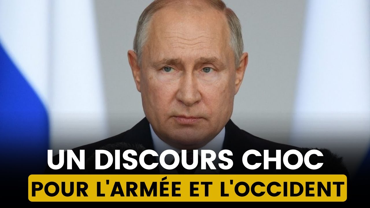 POUTINE MOBILISE LA RUSSIE : UN DISCOURS PUISSANT À SON ARMÉE ET À L’OCCIDENT !