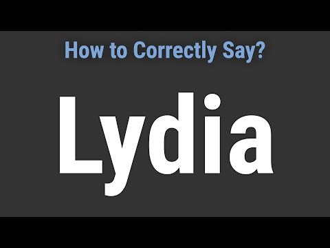 How to Pronounce Name Lydia (Correctly!)