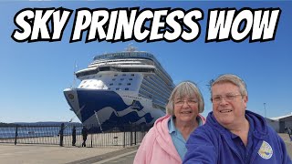 Our First Day on Sky Princess Was Full of Surprises!