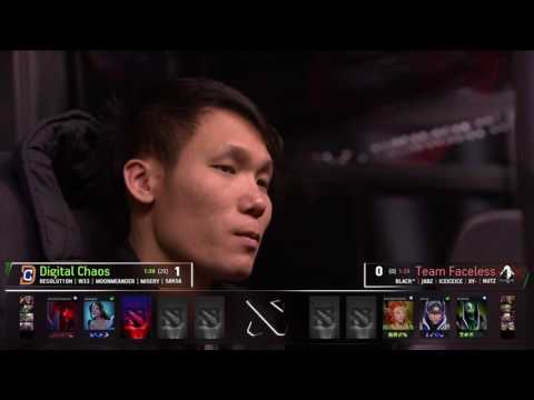 The Boston Major Main Event - Day 2 DC vs Faceless Game 2