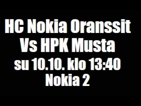 HCN Oranssit vs HPK Musta