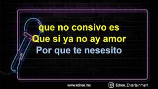 Intocable - A Donde Se Marcho El Amor (Versión Karaoke)