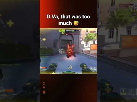 This D. Va Voiceline is a Bit TOO MUCH #overwatch2