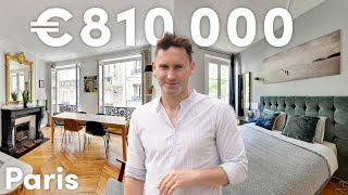 What €810,000 BUYS You in PARIS, France | PROPERTY TOUR #vlog 006