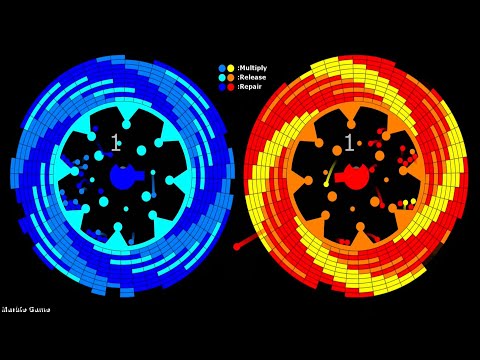 Core Destruction × Multiply or Release or Repair - Marble Race in Algodoo
