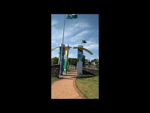 Bernardo de Yrigoyen Misiones a Dionisio Cerqueira Brasil en auto y a pie por frontera seca!!!