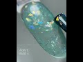 SAGA professional AGATE BASE 5 (бірюзовий з ефектом битого скла), 9 мл