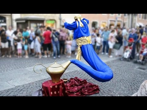 أشخاص خارقين للطبيعة أقوى فناني الشوارع حول العالم