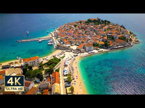 Primošten Croatia 4K Charming Old Town Walking Tour 2025