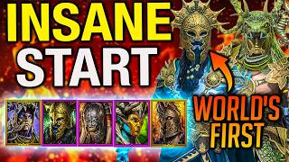 Insane NEW Player Start! World's First FREE Giveaway of THIS Champion! [Raid: Shadow Legends]