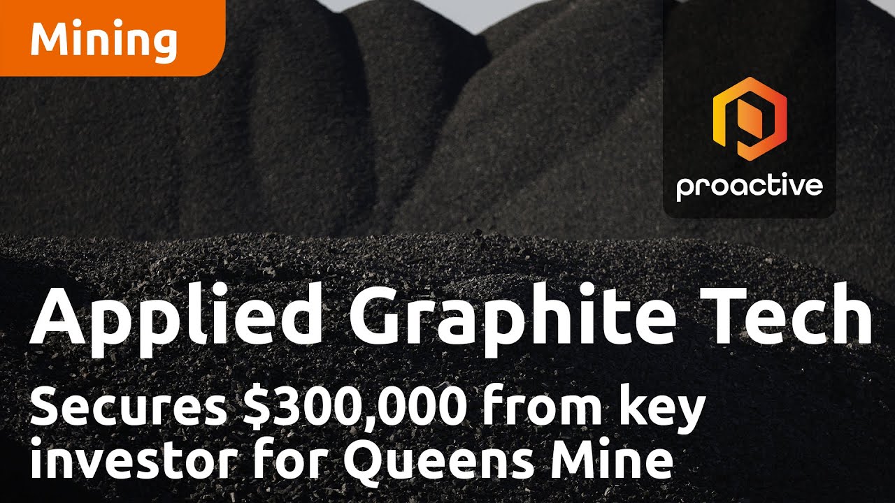 Applied Graphite Technology Secures $300,000 from key investor for Queens Mine Complex Exploration
