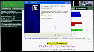 How to Download, Install and Use CPU Z