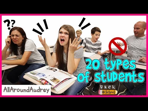 20 Types Of Students - Back To School / AllAroundAudrey