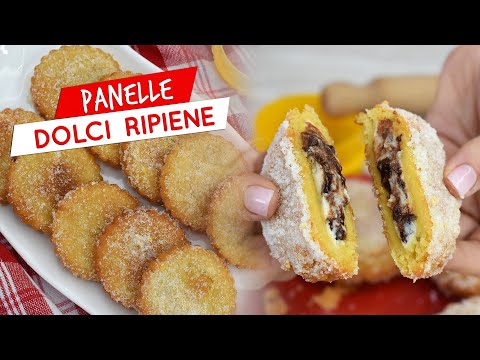 Panelle dolci semplici e ripiene: ricetta super golosa!