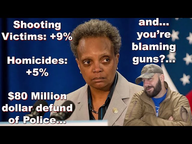 Mayor Lightfoot pleads for Fed help to save Chicago… because it’s out of control… blames guns...