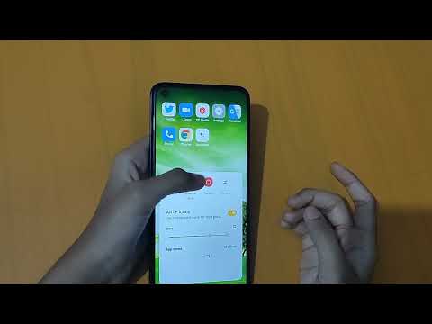 How to change icon style in oppo A94 | icon style setting | icon style change kaise karen