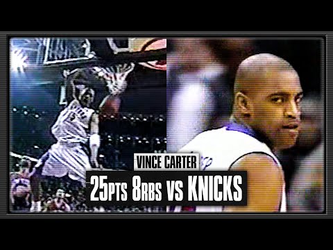 Vince Carter Drops 25pts Against Sprewell | 2001.03.04