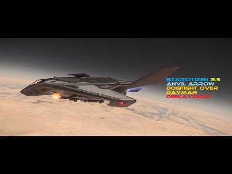 star citizen 3.5 - anvil arrows dogfighting vs arrow bounty hunter