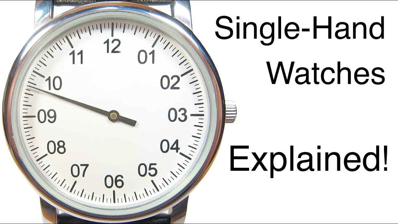Single-Hand Watches Explained!