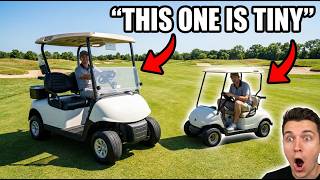 I found the Smallest Golf Carts in 2026… They’re Tiny