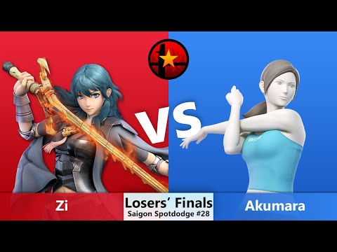 Saigon Spotdodge #28 - Zi (Byleth, Zelda) Vs Akumara (Byleth, Wii Fit) Losers Finals Smash Ultimate
