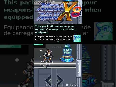 HERMES HELMET Megaman X8 DEMAKE |  #megamanx8 #megamanX8DEMAKE #megamanx