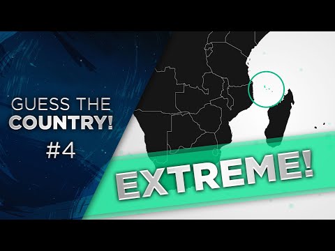 Guess the Country from a Map #4 - Extreme!