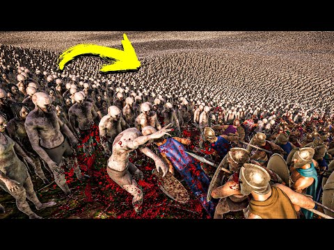 1,000,000 Zombies Vs 300 Spartans |  Ultimate Epic Battle Simulator 2