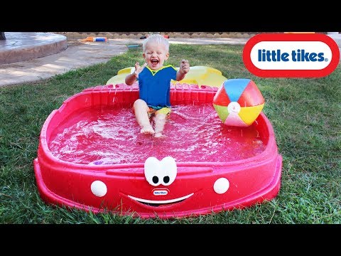 Cozy Coupe Sand Box POOL!