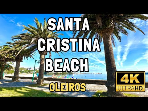 SANTA CRISTINA WALK | 9 AM at the BEACH 🏝️| NATURE| Summer in A Coruña ☀️
