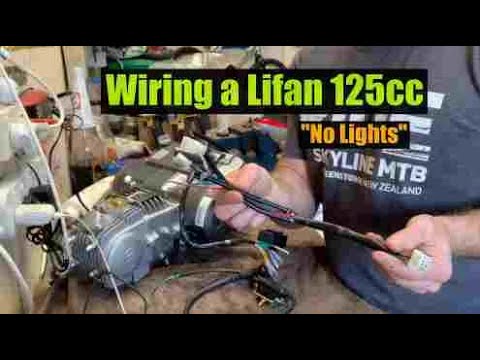 How to wire a Lifan Engine  - No Lights