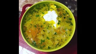 Как варить борщ с мясом и свежей капустой
