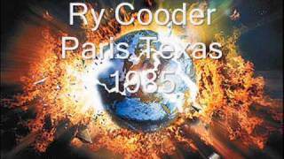 Ry Cooder - Paris, Texas 1985